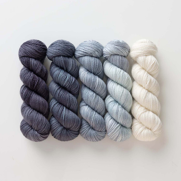 Oopsy Blue Lace Agate Hues 'BUTTERY' WORSTED KIT