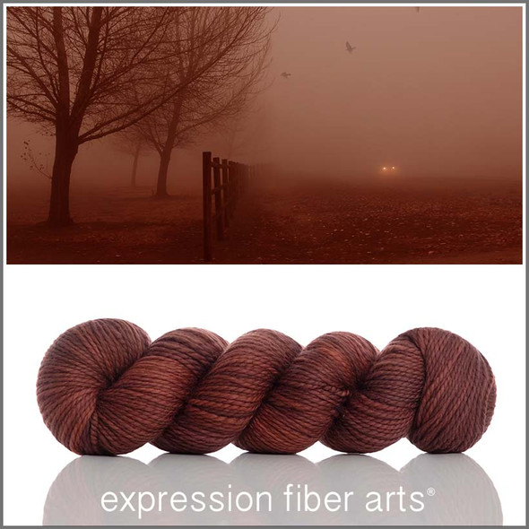 Pre-Order Burnt Sienna 'BUTTERY' WORSTED