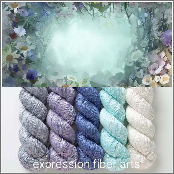 Cottage Hues 'ALPACA SILK' LACE KIT