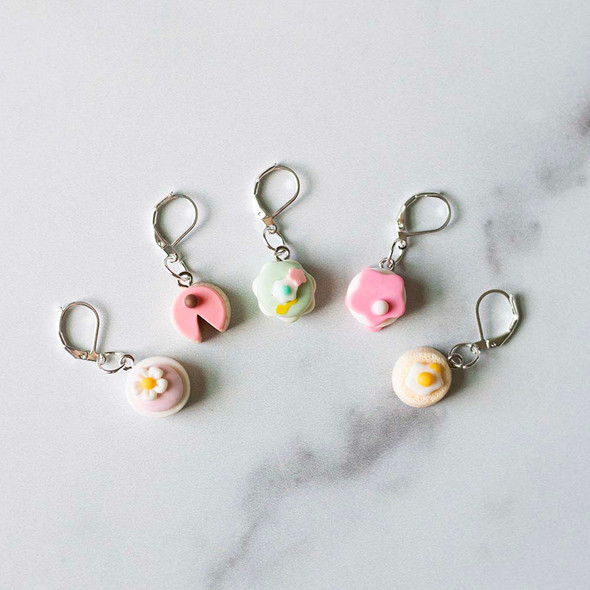 Cute Confections Stitch Markers – Set of 5