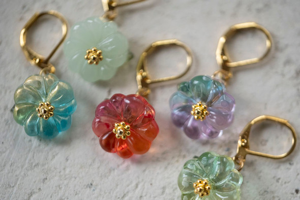 Blooming Blossoms Stitch Markers– Set of 5