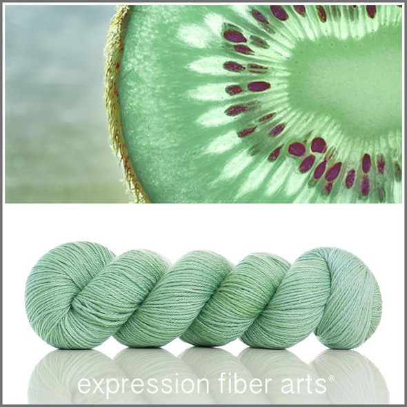  Faded Kiwi 'CASHSILK' SOCK