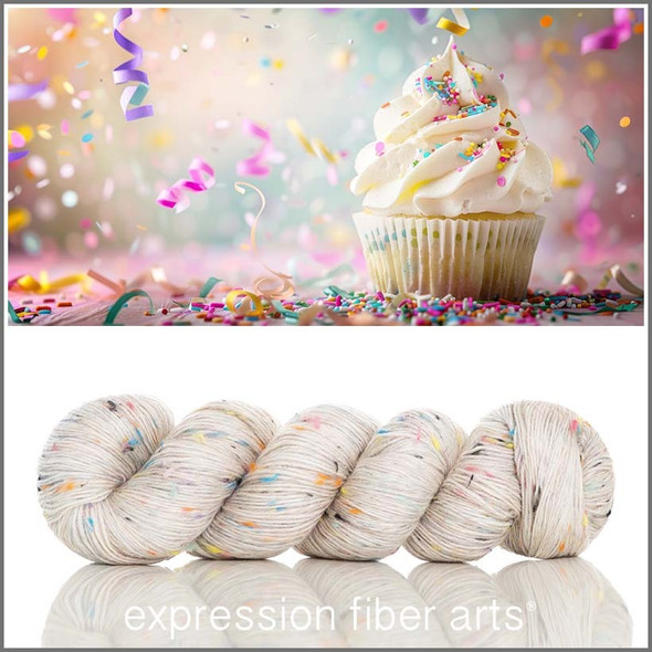Frosting 'COSMIC CONFETTI' FINGERING