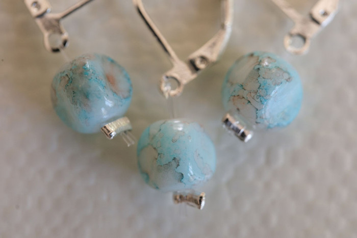 Glacial Dream Stitch Markers - Set of 3