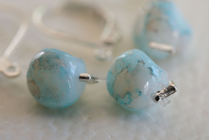 Glacial Dream Stitch Markers - Set of 3