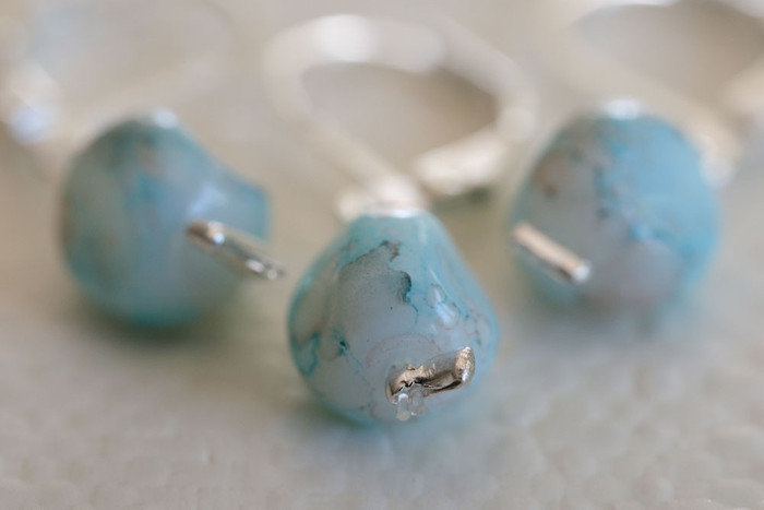 Glacial Dream Stitch Markers - Set of 3