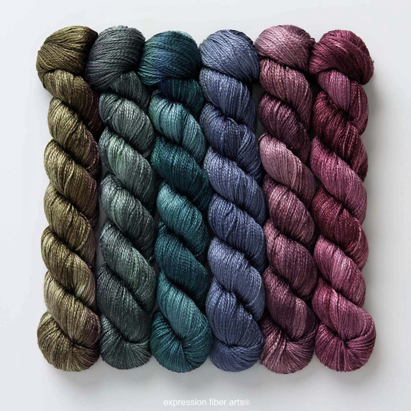 Iridescent Hues 'ALLURE' FINGERING KIT