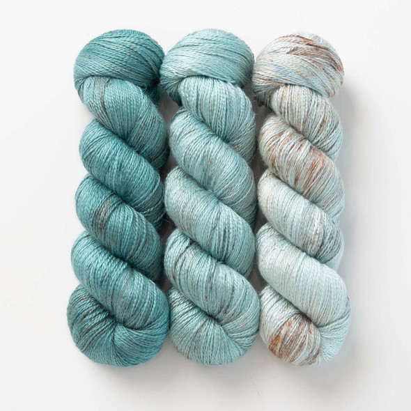 Pre-Order Lush Mountain Hues 'ALPACA SILK' LACE KIT