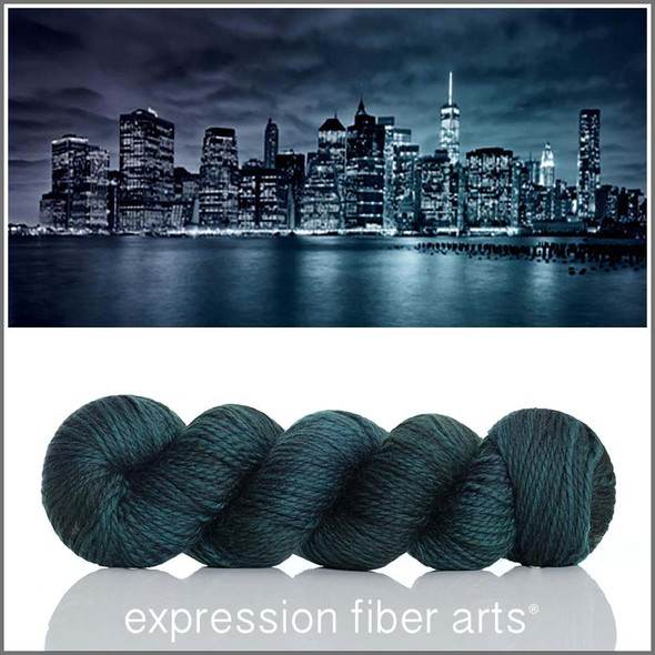 New York at Night 'BUTTERY' WORSTED