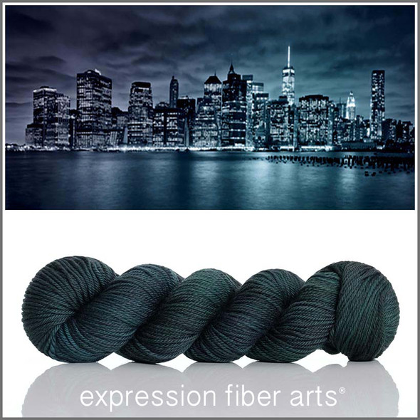 New York at Night 'ENDURING' WORSTED