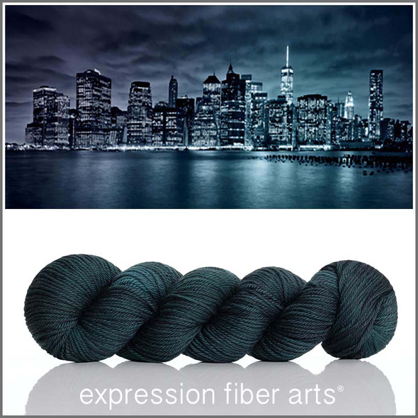 New York at Night 'ENDURING' WORSTED