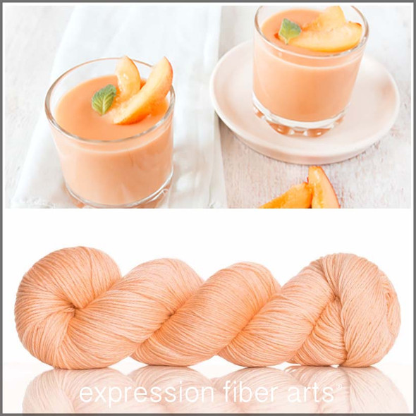Pre-Order Peach Sorbet 'CASHSILK' SOCK