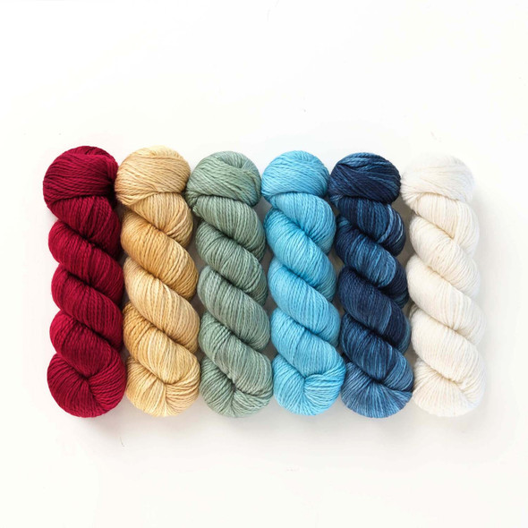 Reach for the Sun Hues 'BUTTERY' WORSTED KIT