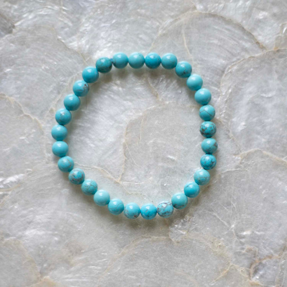 Turquoise Magnesite Bracelet - Free Gift with Purchase (See Details Below)