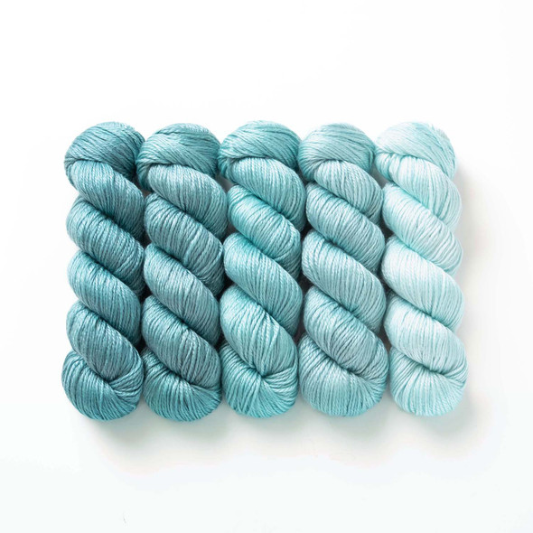 Underwater Hues 'LUSTER' WORSTED KIT