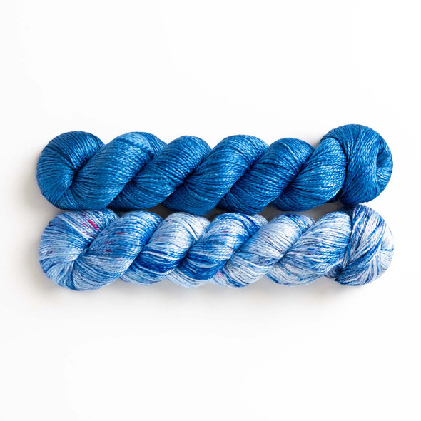 Pre-Order Winter Blues Hues 'ALLURE' FINGERING KIT